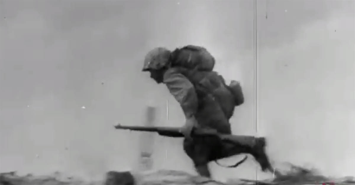 Watch this Marine describe his personal battle at Tarawa