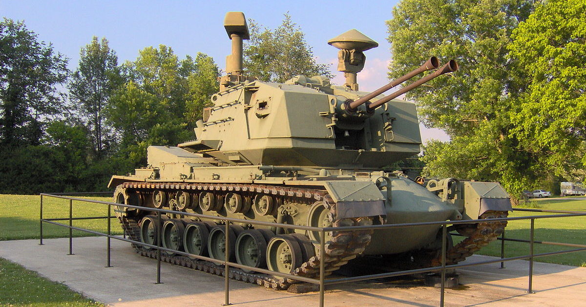 This was the anti-aircraft tank more likely to attack toilets than jets