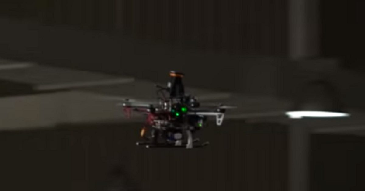 See DARPA quadcopter drones fly an obstacle course without GPS