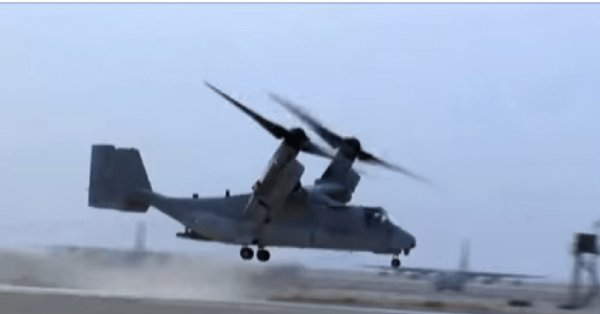 How the V-22 Osprey helped take down a Taliban warlord