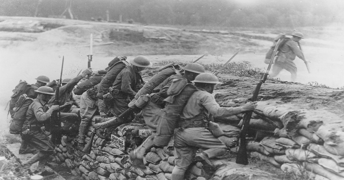 This intense first-person video shows how dangerous life was in the trenches of WWI