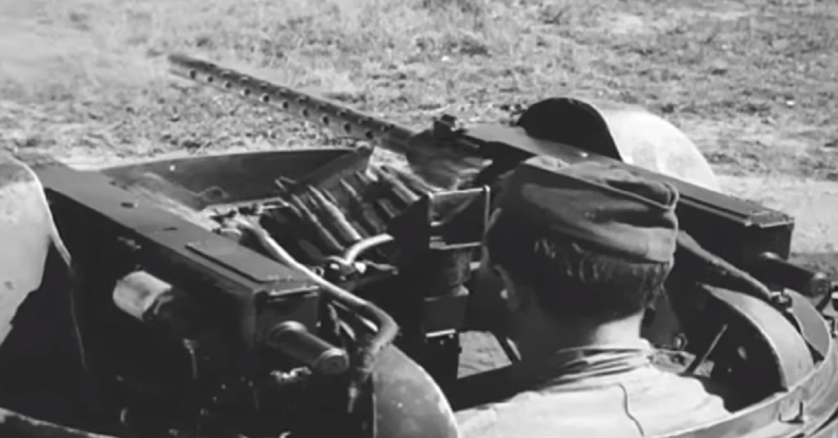 Here is how aerial gunners were trained to fight their way past the Luftwaffe