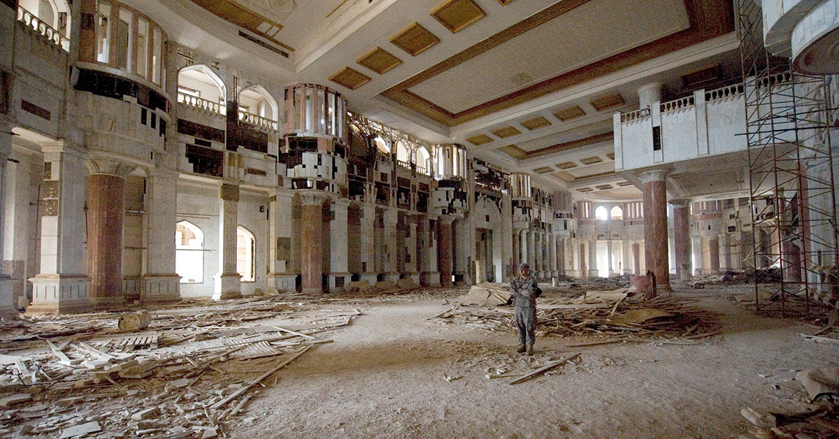 This vet taught himself to play the piano in Saddam Hussein’s bombed out palace