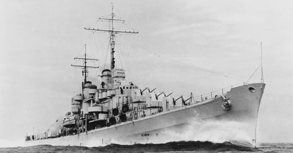 This was America’s first anti-aircraft cruiser