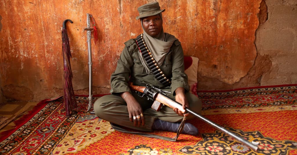  Aisha Bakari Gombi. (Photo by Rosie Collyer)