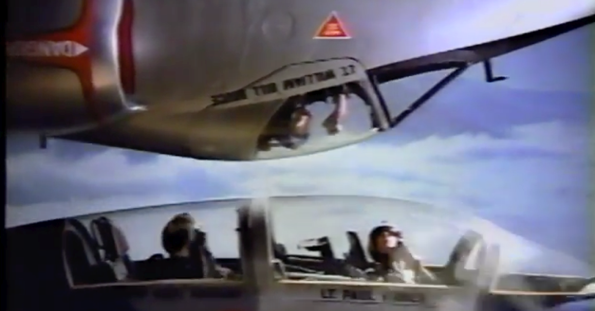 This is the cheesy ‘Top Gun’ commercial Pepsi made in the 1980s