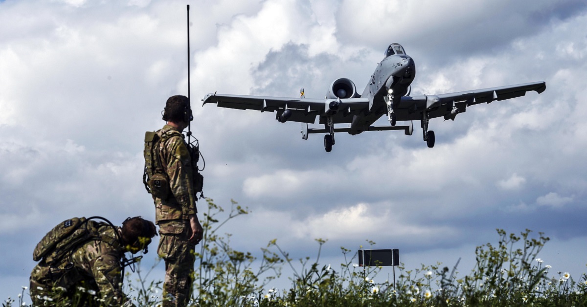 6 awesome photos that show A-10 Warthogs landing in Putin’s backyard