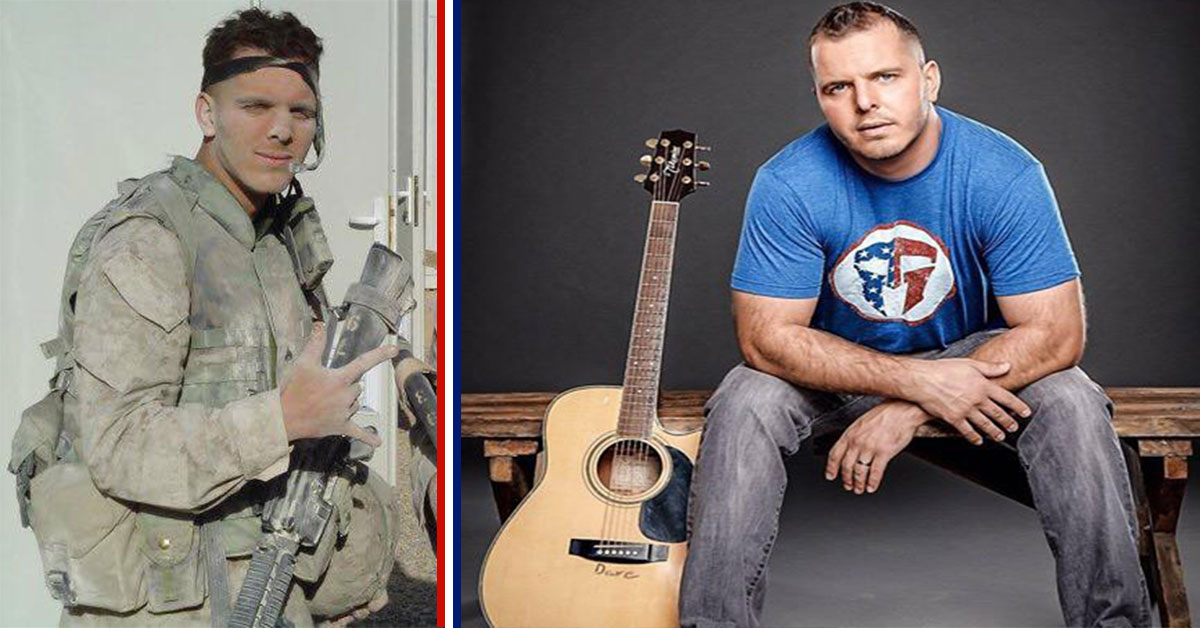 This Marine’s powerful music earned him an epic record deal
