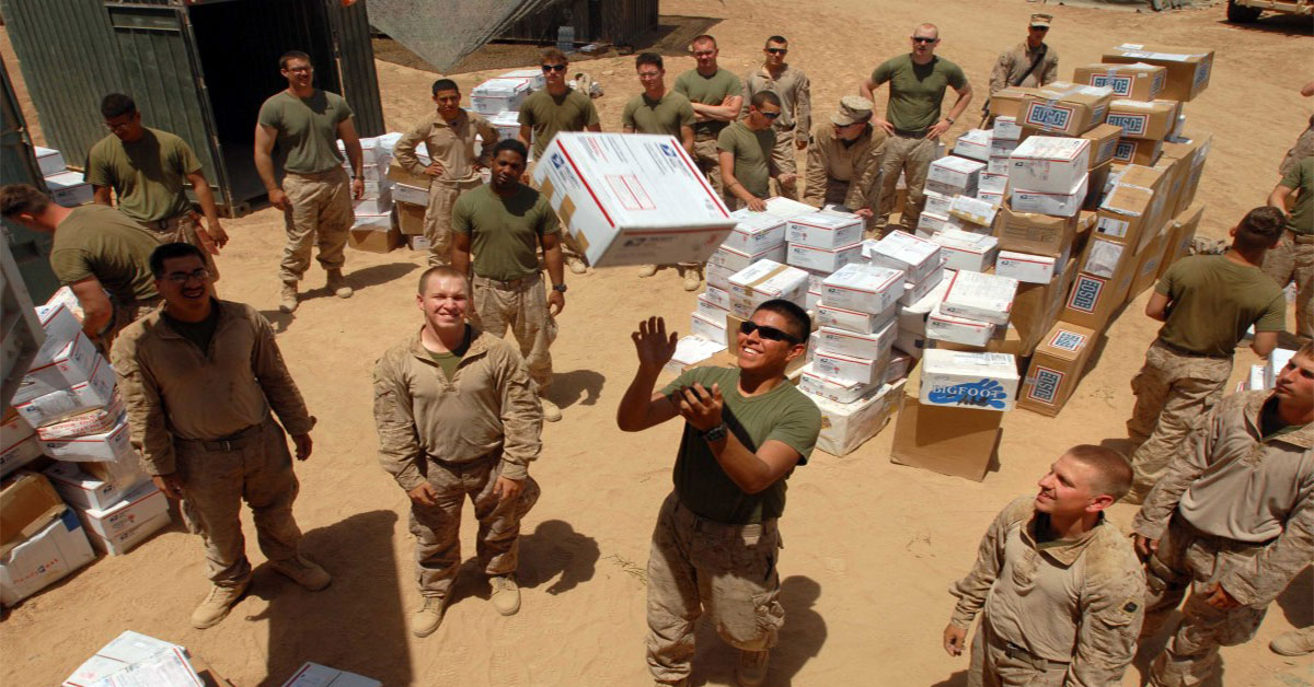 9 struggles infantrymen know all too well about mail drops