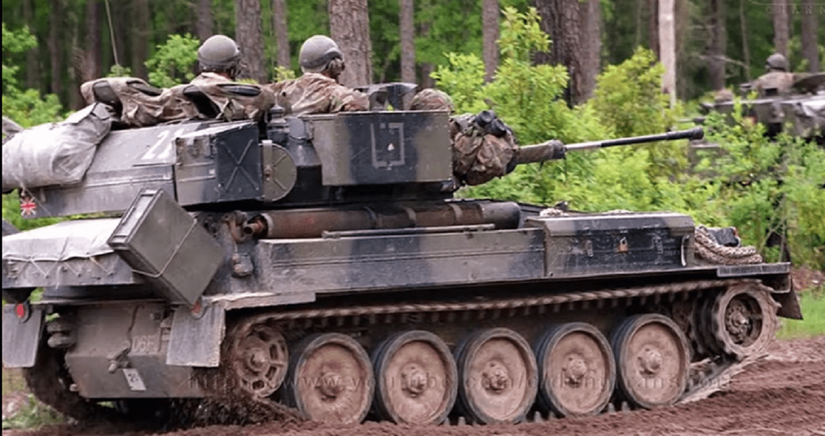 This pint-sized armed recon light tank has a Royal connection