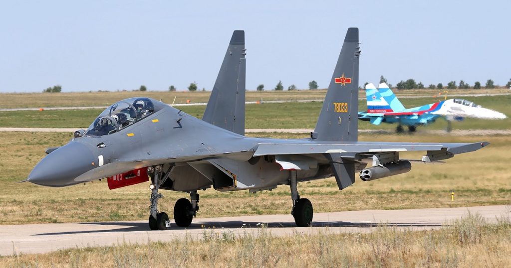  PLAAF Su-30. (Photo from Wikimedia Commons)