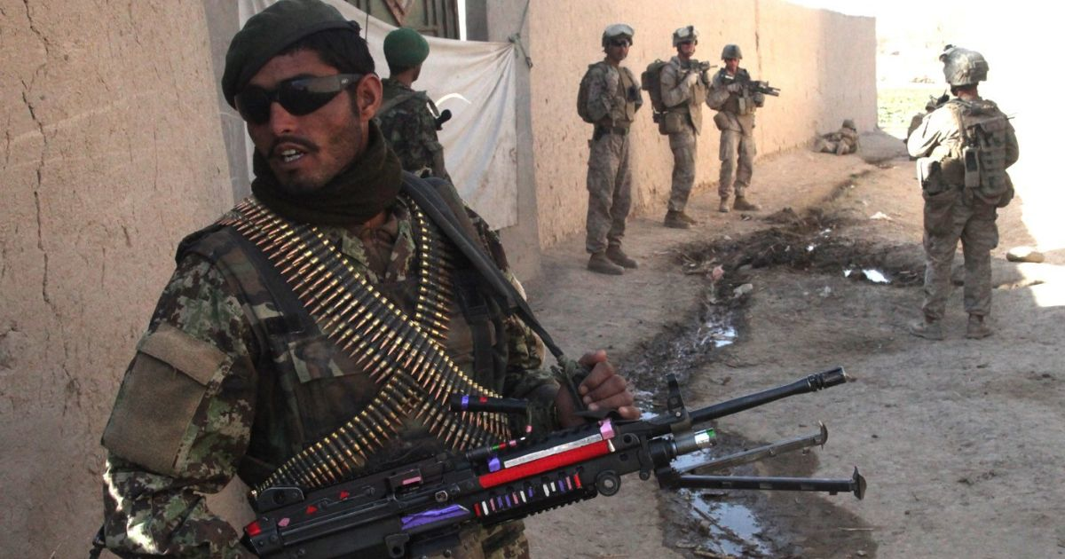 What is it like fighting alongside Afghan troops?