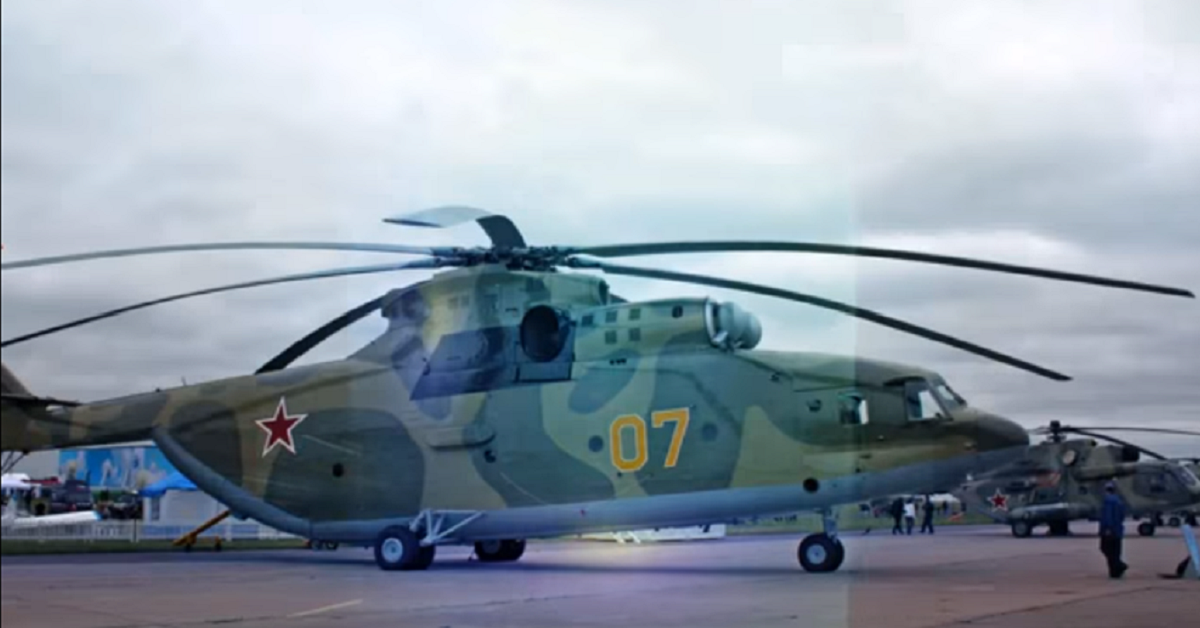 This Russian beast is the world’s biggest helicopter