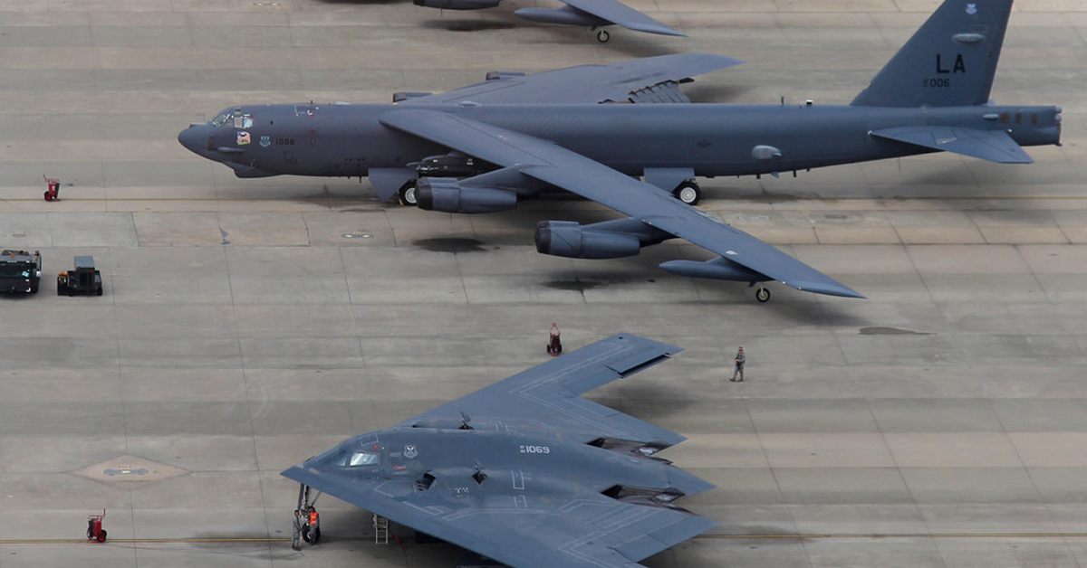 This is how two Air Force Bases ended up in a Twitter feud