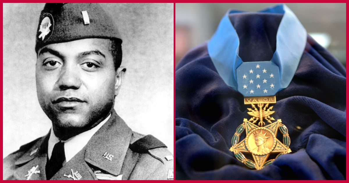 This was the only living African-American from WW2 to earn MoH