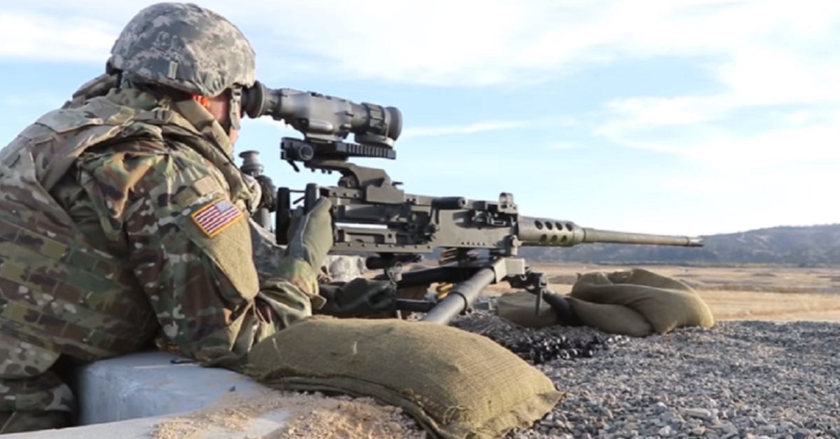 This is what it’s like to fire Ma Deuce and the M240