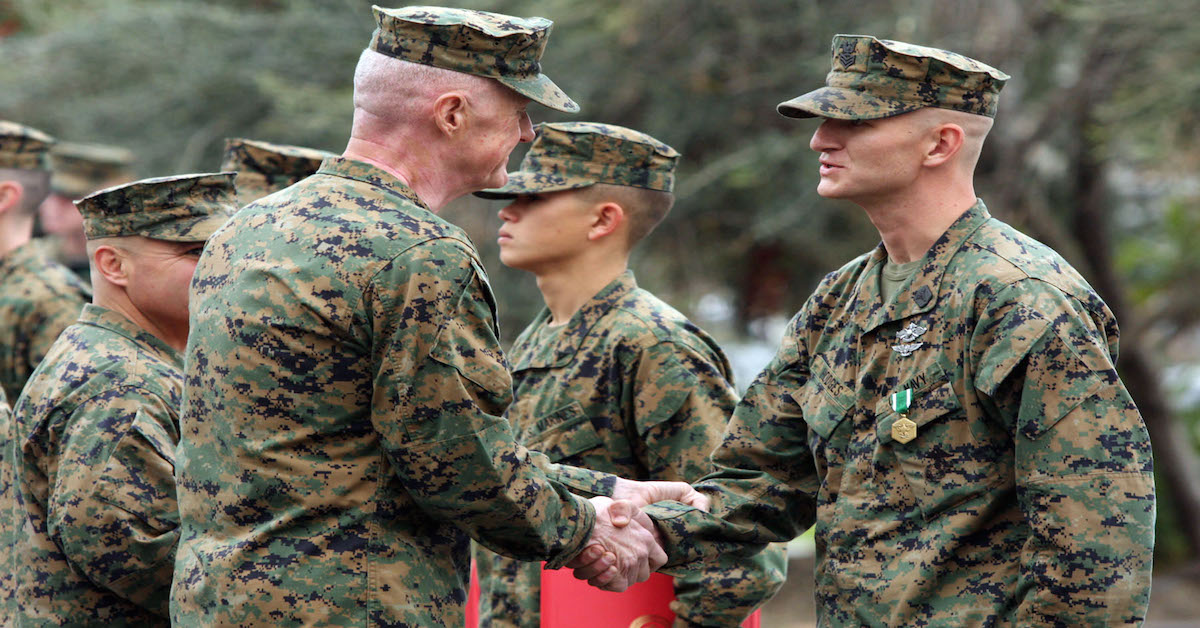 What Corpsmen and Marines do in combat for one another will make you proud