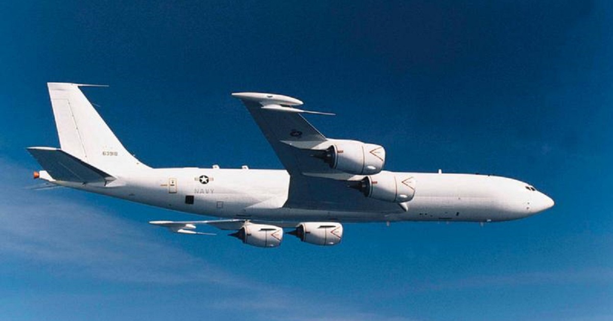 This Navy plane is designed to Take Charge and Move Out on Doomsday