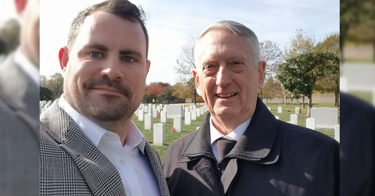 Mattis spent Veterans Day with fallen warriors in Arlington National Cemetery