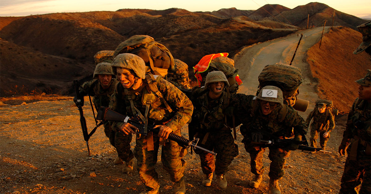 The intense ‘Crucible’ training is what separates recruits from Marines