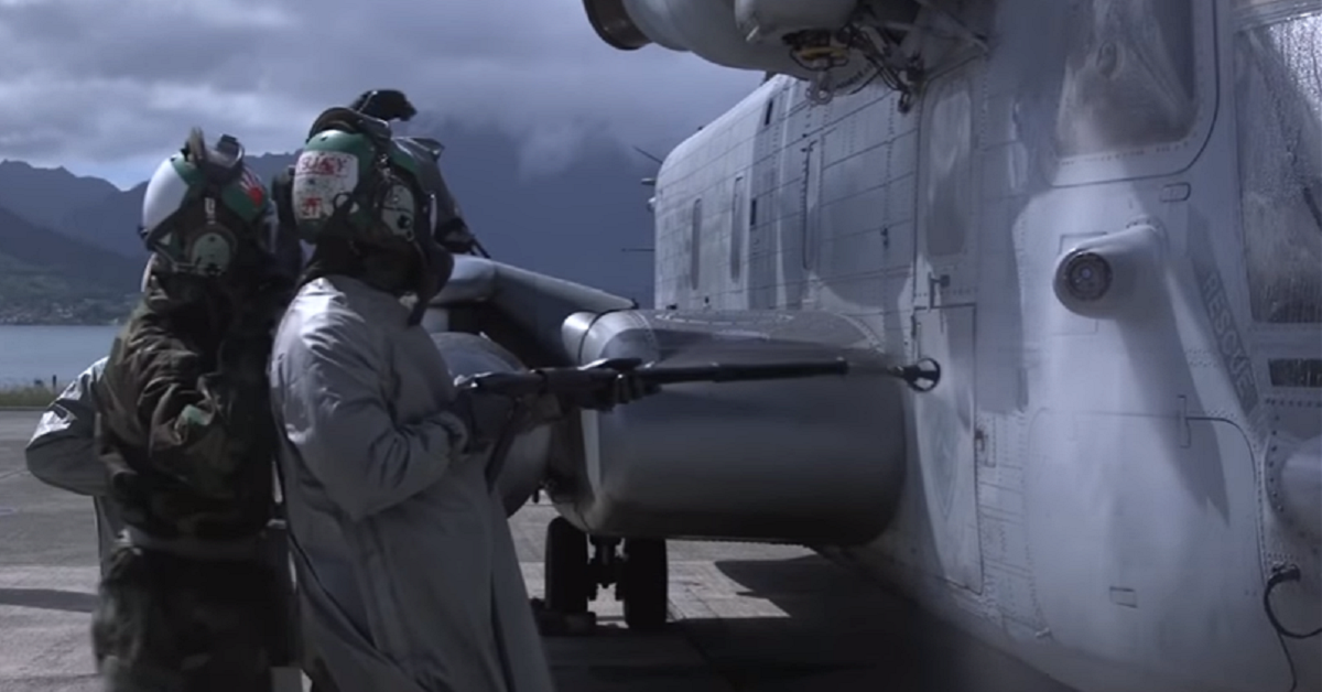 This is how you decontaminate a ‘slimed’ helicopter