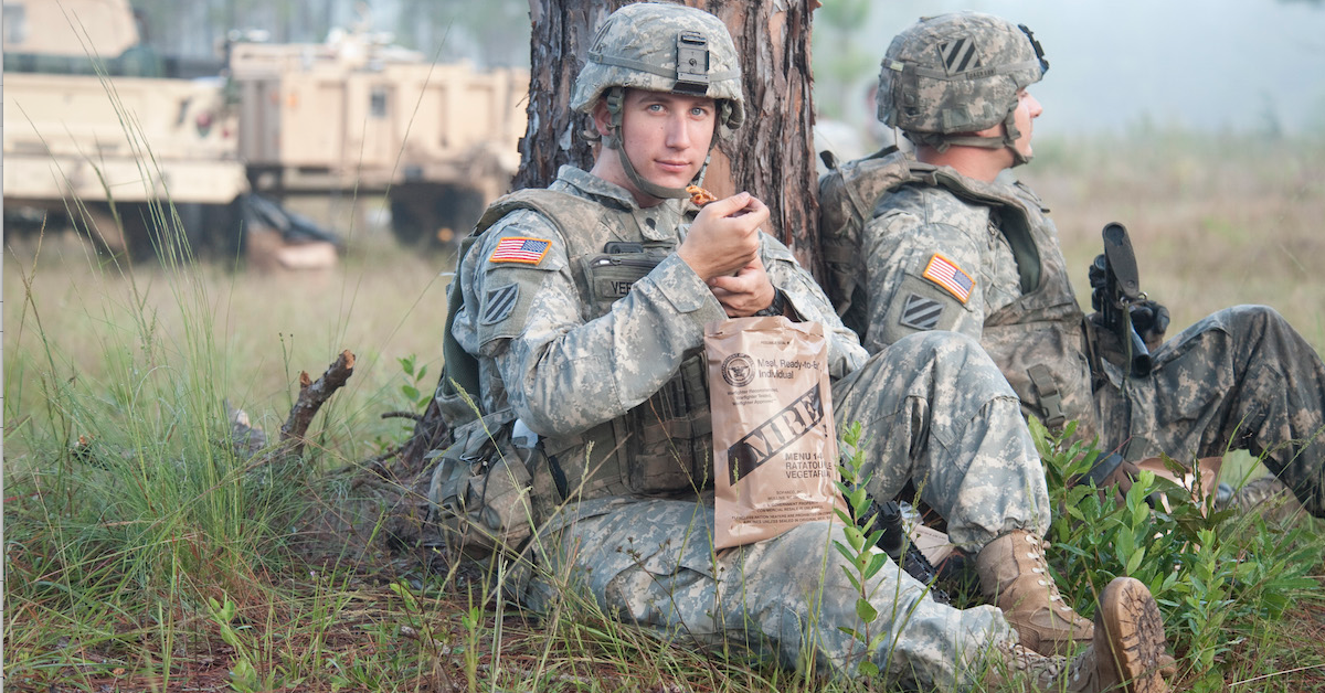 How certain MRE items become cash money to a service member