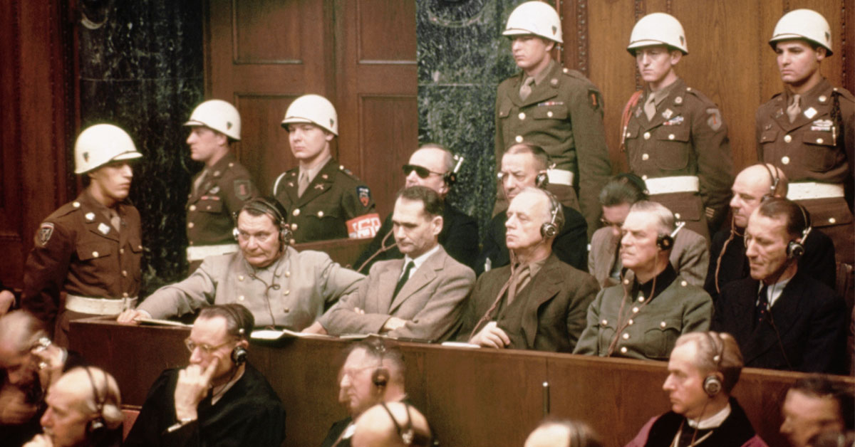 These are the punishments for convicted War Criminals