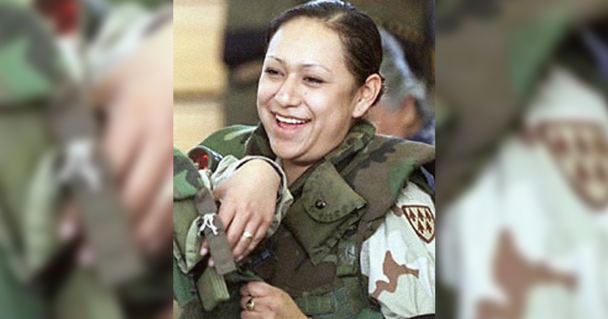 The first Native American woman to die in combat was also the first female military death of the Iraq War