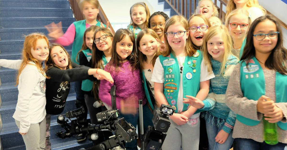 The Army just taught Girl Scouts to use military robots