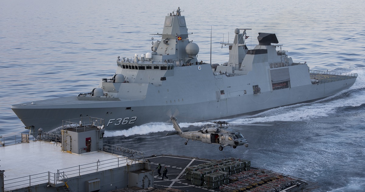 Denmark’s newest frigates can carry troops like Viking raiders