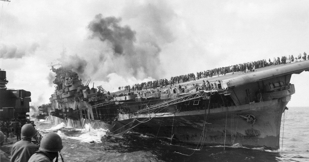 The unbelievable survival of the USS Franklin