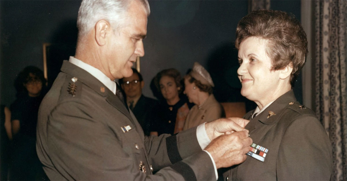 First US woman to ‘make general’ dies at age 97