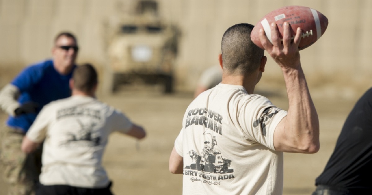 4 reasons why football is the best pastime in the military