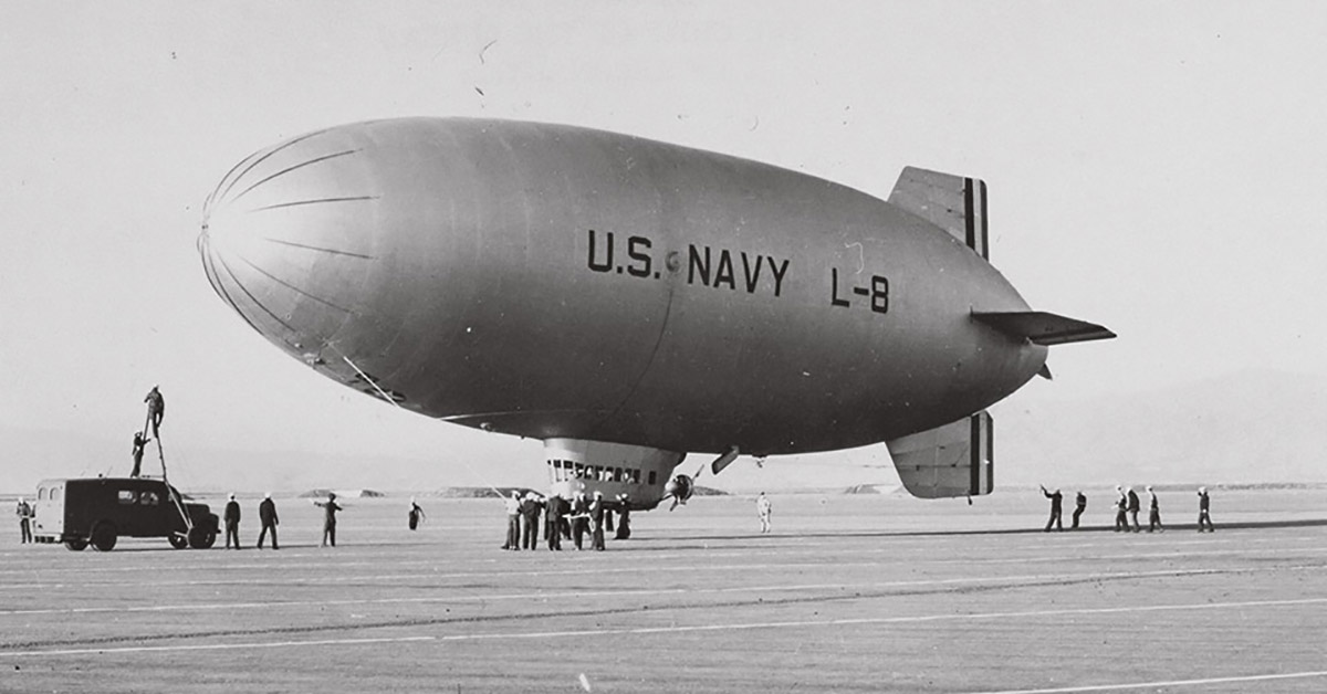 That time a Navy blimp crew mysteriously disappeared