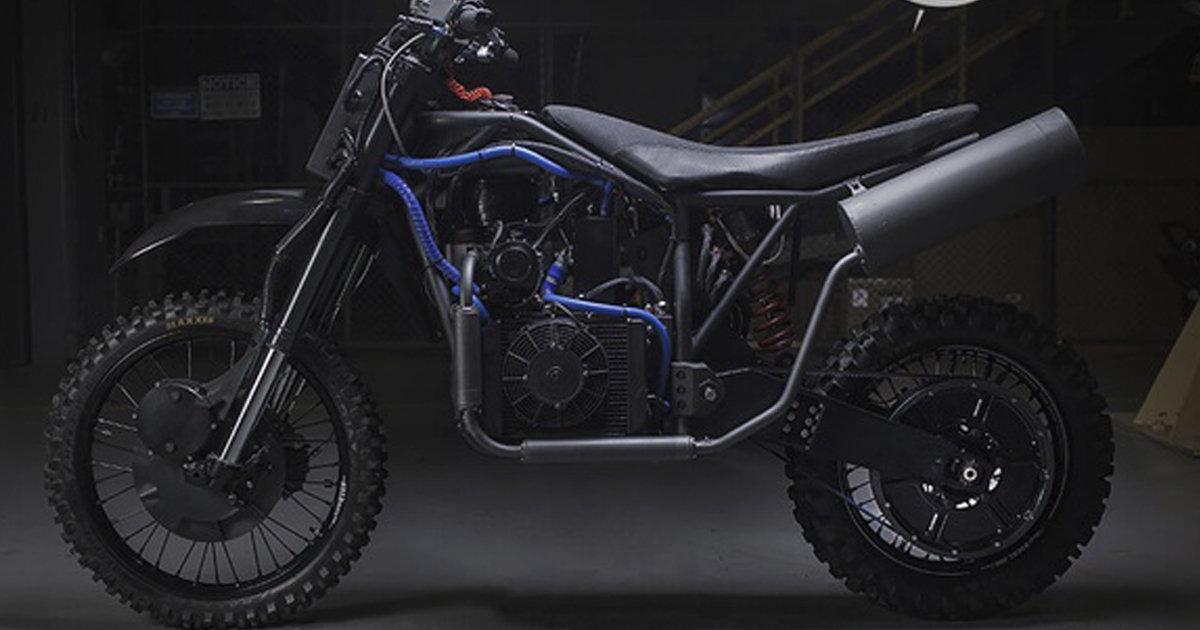 These are the new custom stealth dirt bikes made for covert ops