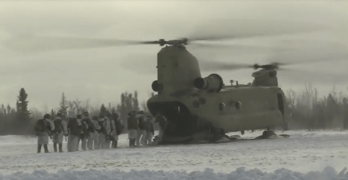 Watch Marines train for Arctic warfare