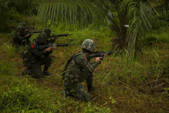 marine corps training with foreign military