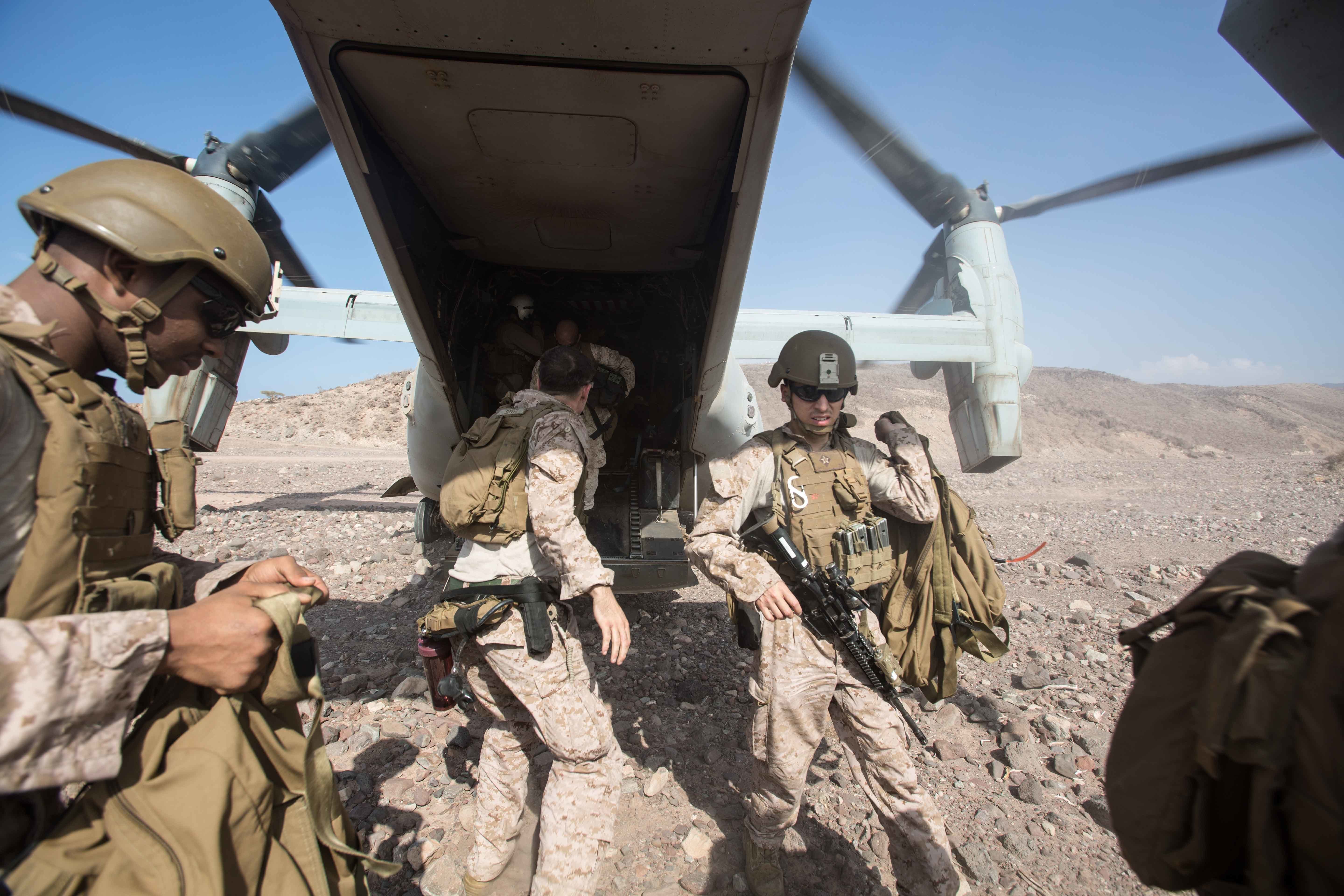 military exercise in Djibouti