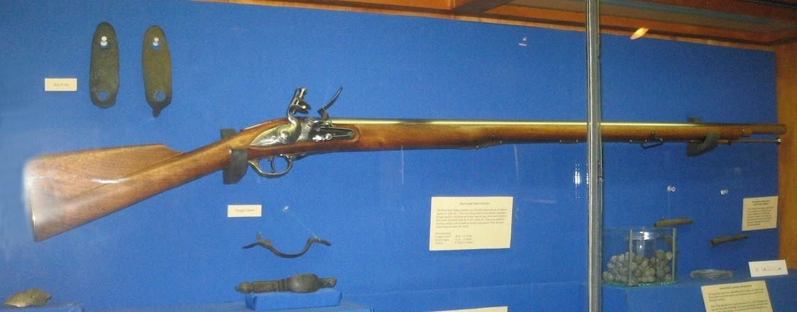 musket on display