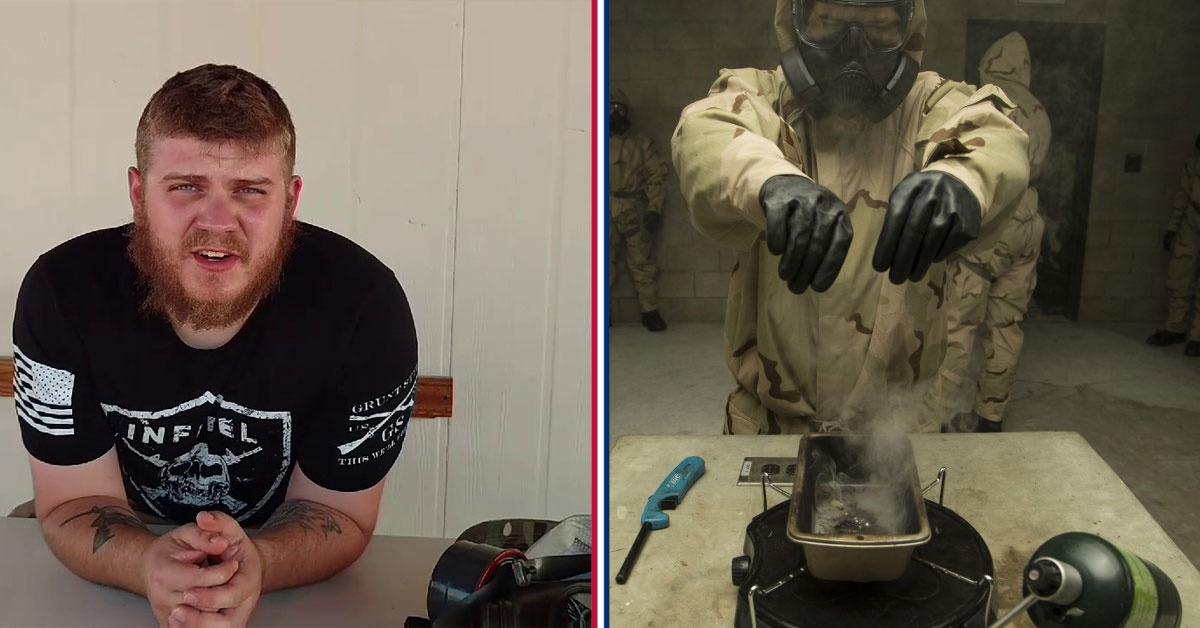 How to properly seal a gas mask without shaving your beard