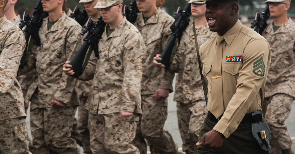 Marines compared to roman legionnaire