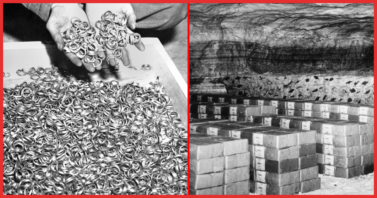 That time US troops found 200 tons of stolen Nazi gold