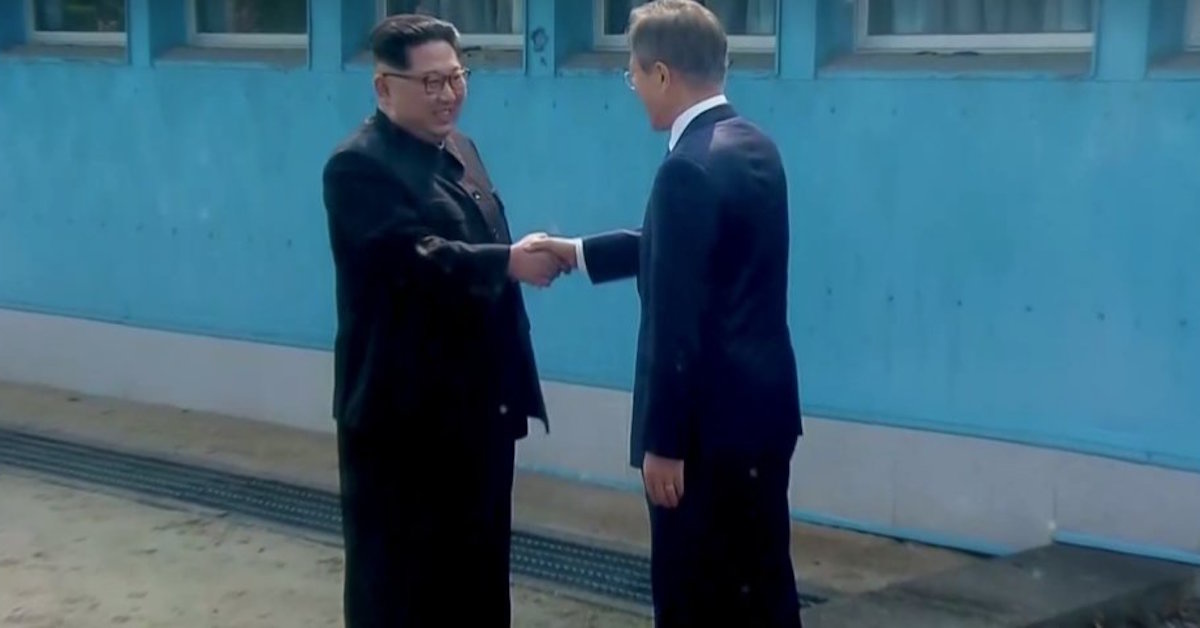Here’s everything that went down at the Korean peace talks
