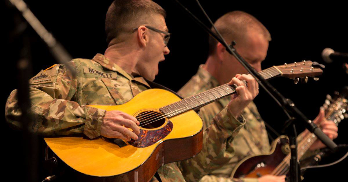 Listen to the US Army’s bluegrass cover band