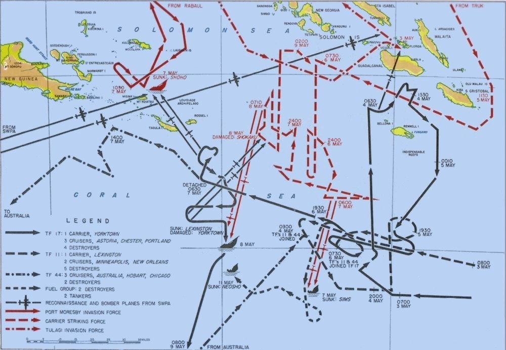 Battle of the Coral Sea.