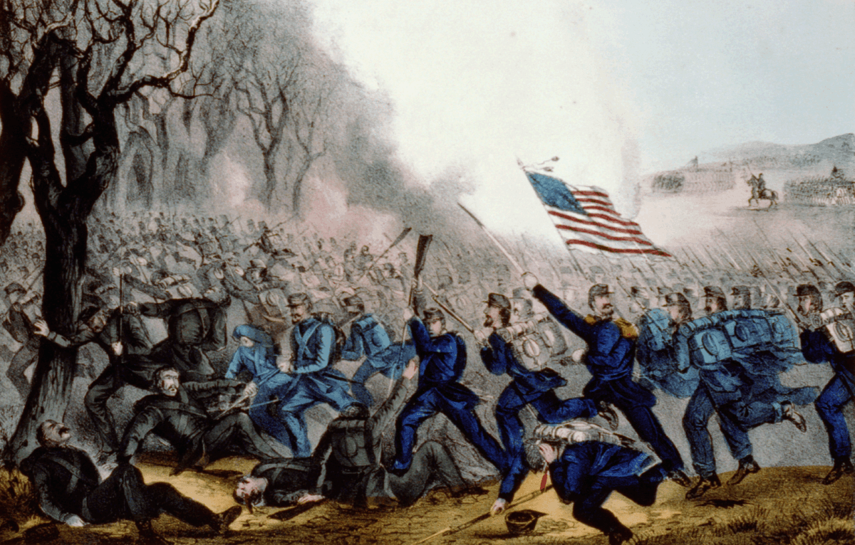 union soldiers at chickamauga