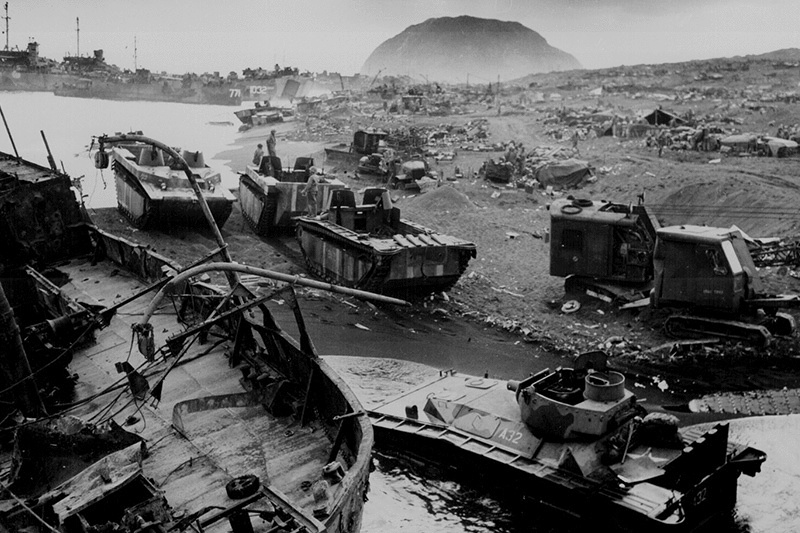 iwo jima most intense battles