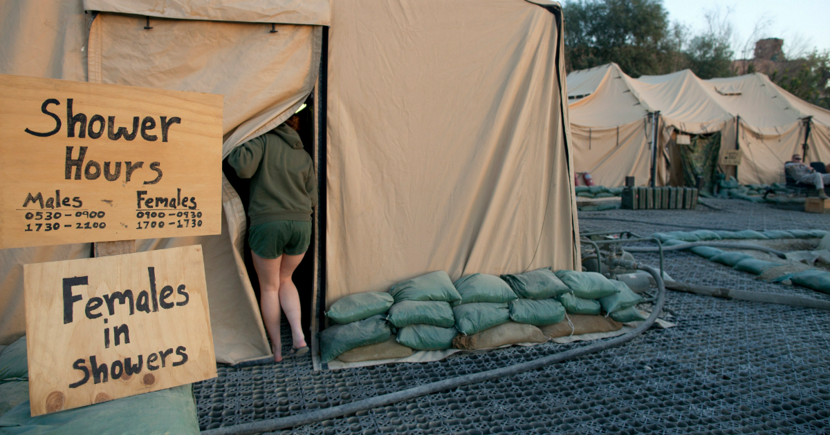 4 reasons why showering on deployment is disgusting