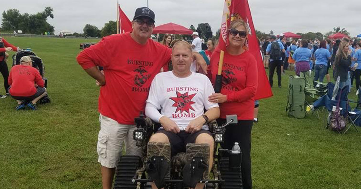 ALS is attacking military veterans in increasing numbers