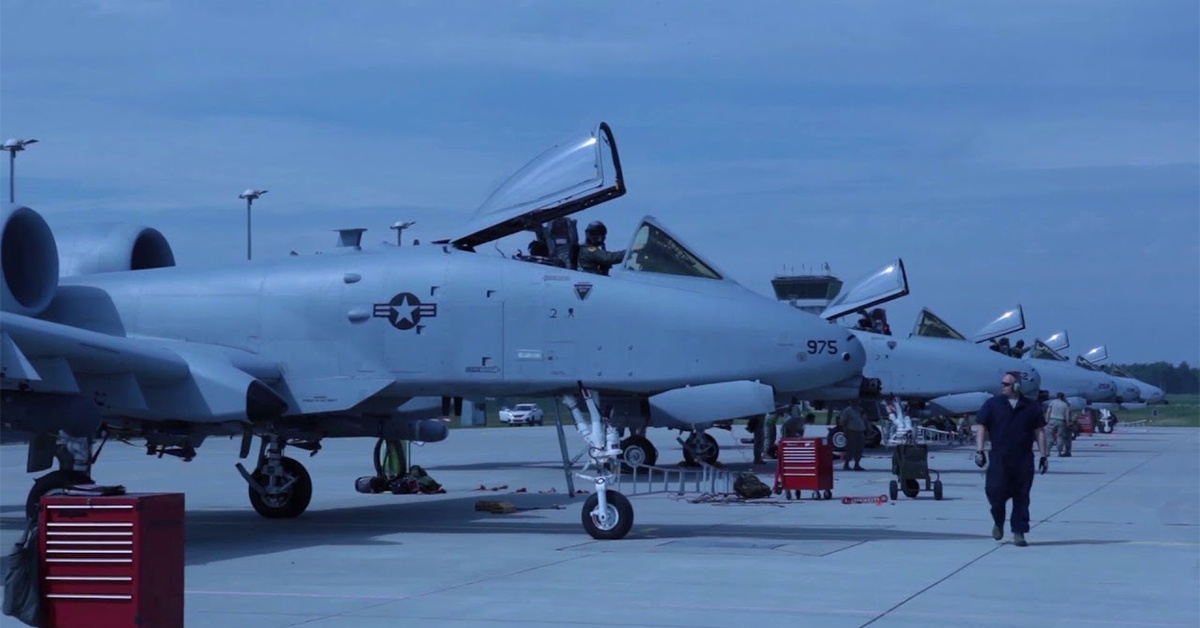 See how A-10s are practicing to fight Russia in Europe